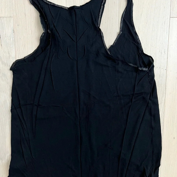 Hi Line Black Tank - Picture 2 of 4